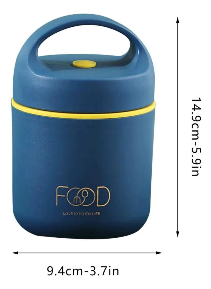TERMO PARA COMIDA DE ACERO INOXIDABLE CAPACIDAD 510 ML - 2
