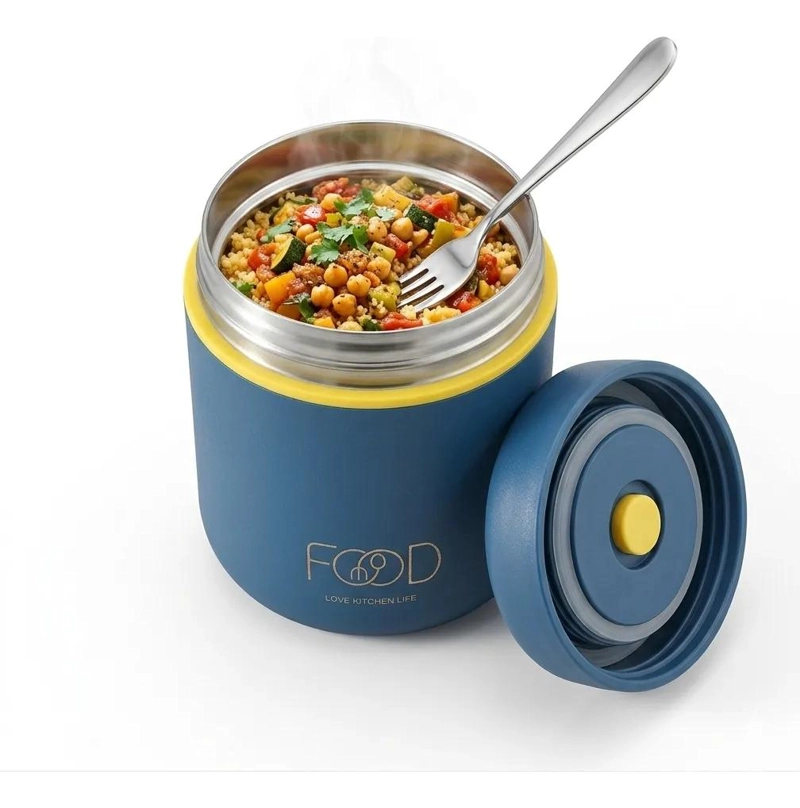TERMO PARA COMIDA DE ACERO INOXIDABLE CAPACIDAD 510 ML - 3