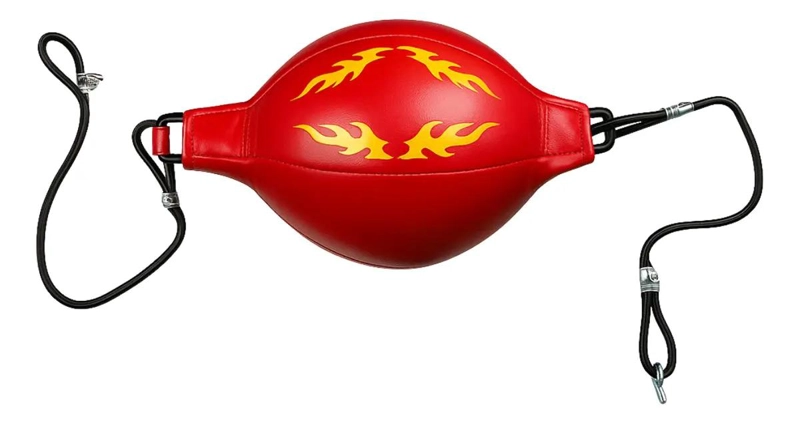 PERA DE BOXEO PARA ENTRENAMIENTO DE VELOCIDAD COLOR ROJO - 1