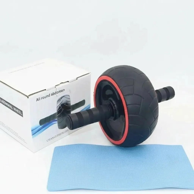 RODILLO ABDOMINAL CON RUEDA ANCHA Y GOMA ANTIDESLIZANTE PARA EJERCICIOS - 2