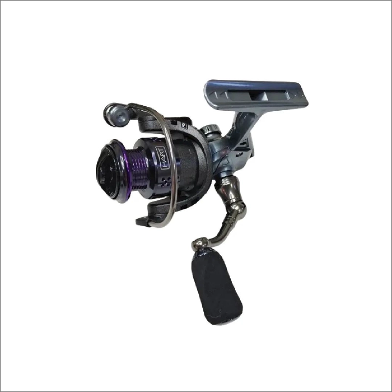 CARRETE DE PESCA ULTRALIGERO PARA ROCKFISHING COLOR PURPURA - 1