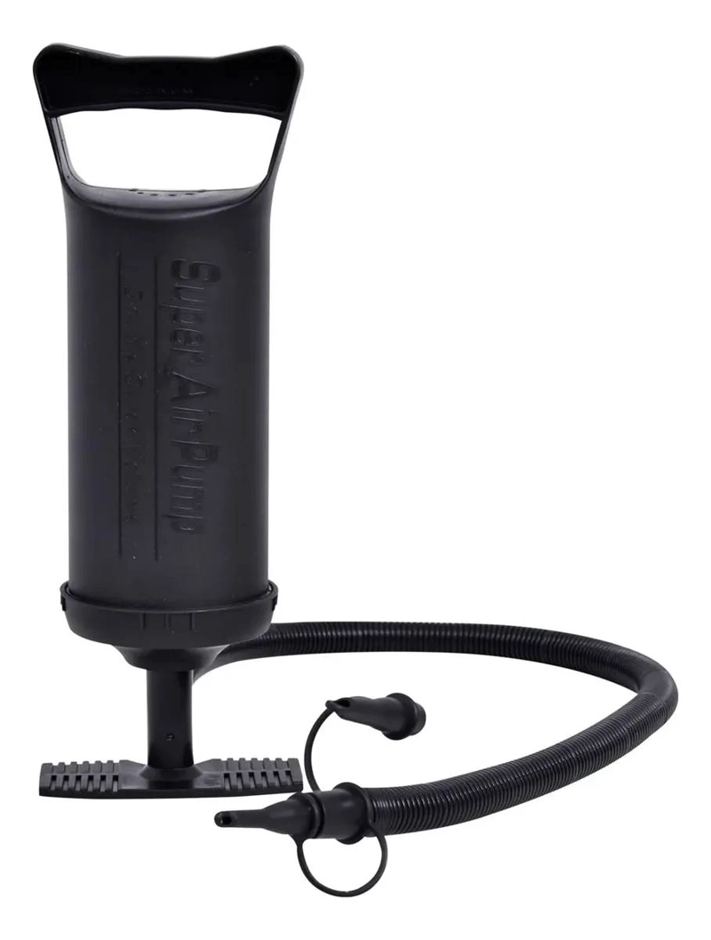 COLCHON INFLABLE INDIVIDUAL CON ALMOHADA E INFLADOR PARA CAMPING - 5