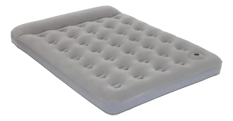 COLCHON INFLABLE PARA DOS PERSONAS CON INFLADOR INCORPORADO - 1