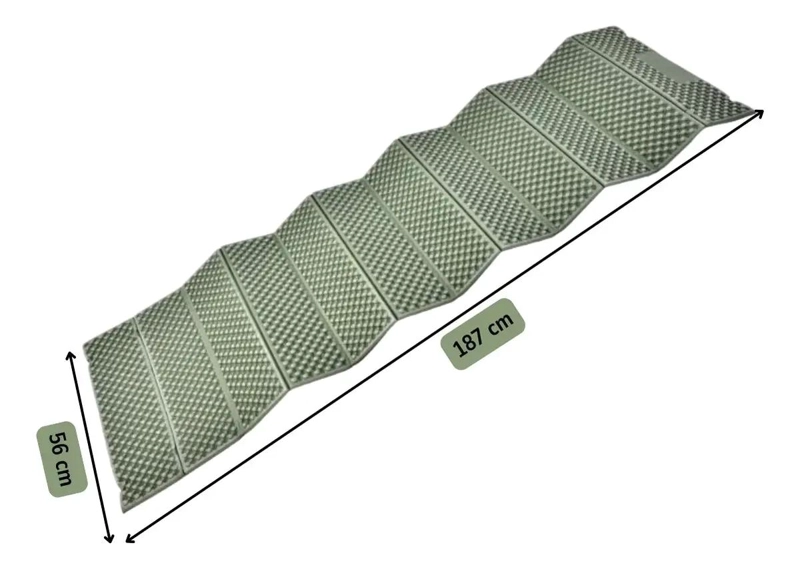 COLCHON PLEGABLE PARA DORMIR IDEAL CAMPING Y TREKKING COMODO - 2