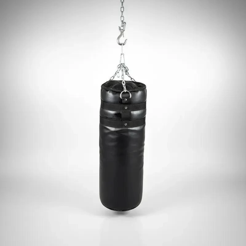 SACO DE BOXEO DE 100 CM CON RELLENO DE ASERRIN PARA ENTRENAMIENTO - 3