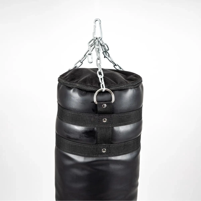 SACO DE BOXEO DE 100 CM CON RELLENO DE ASERRIN PARA ENTRENAMIENTO - 5