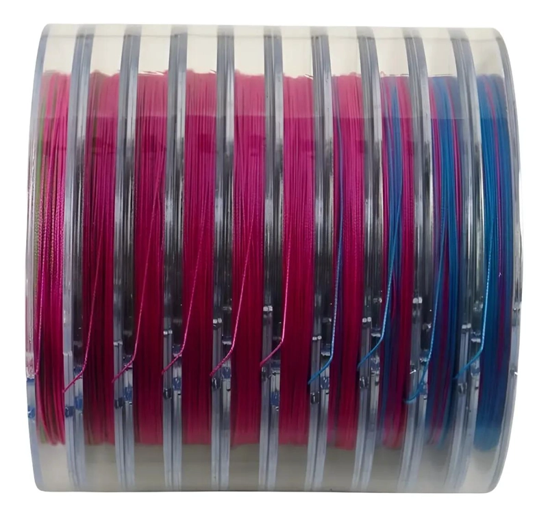 HILO MULTIFILAMENTO DE COLORES CON 8 HEBRAS Y 1000 METROS - 1