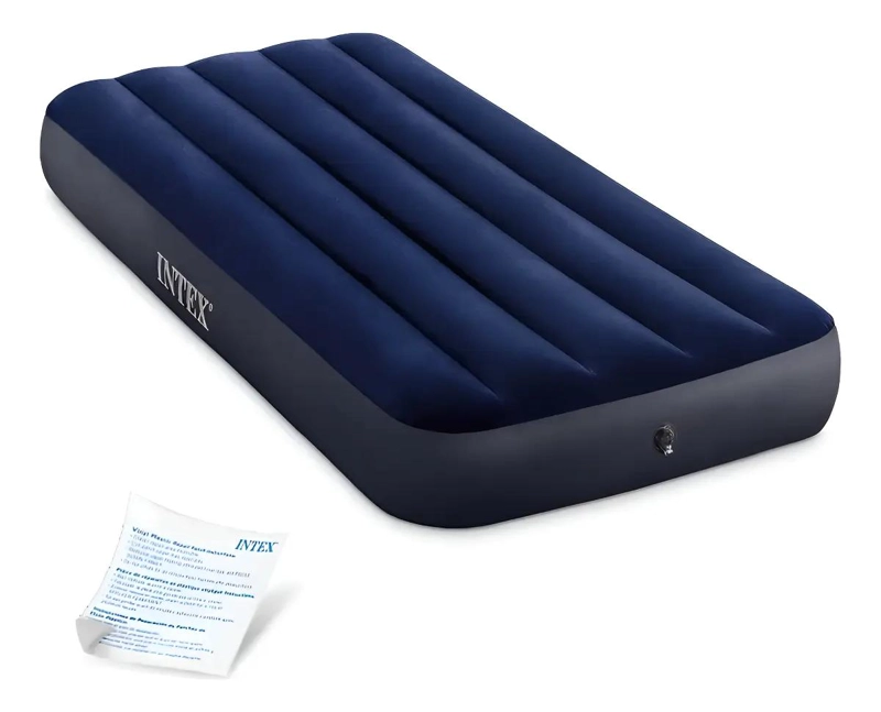 COLCHON INFLABLE PARA PLAZA Y MEDIA CON MEDIDAS 99X191X25 CM - 1