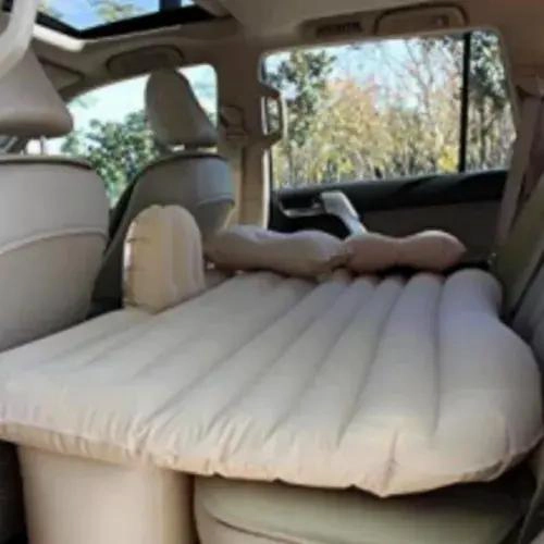 COLCHON INFLABLE PARA USO EN AUTOMOVIL CON DISEÑO ERGONOMICO - 4