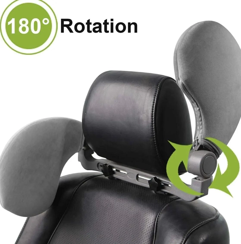 ALMOHADA ERGONOMICA PARA CUELLO CON SOPORTE PARA VIAJE Y AUTO - 2