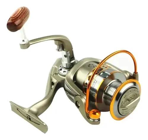 CARRETE GIRATORIO PARA PESCA MODELO SERIE 4000 CON DISEÑO ROBUSTO - 4