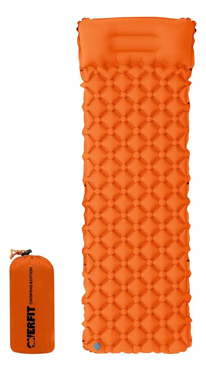 COLCHONETA INFLABLE INDIVIDUAL PARA CAMPING LIGERA Y COMPACTA 5CM - 1