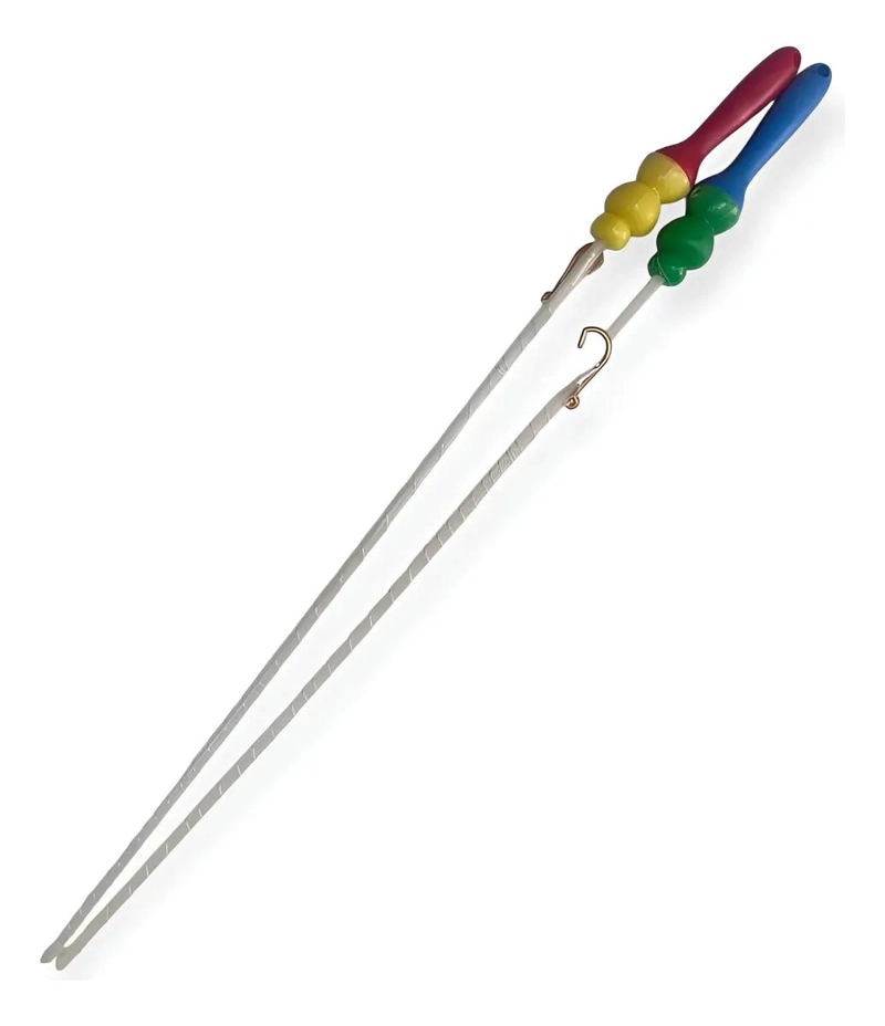 SET DE 6 CAÑAS FLEXIBLES PARA PESCA RECREATIVA CON DISEÑO INNOVADOR - 1