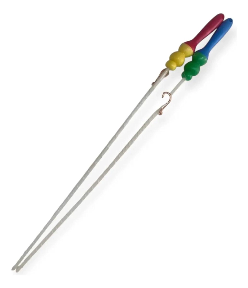 SET DE 6 CAÑAS FLEXIBLES PARA PESCA RECREATIVA CON DISEÑO INNOVADOR - 2