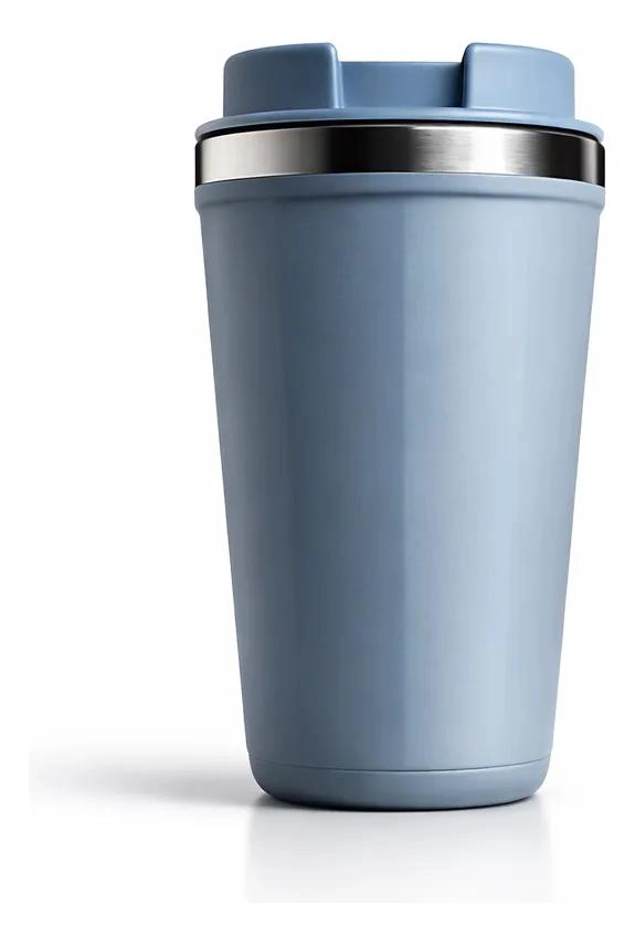 TAZA TE RMICA ANTIDERRAME CON CAPACIDAD DE 500 ML Y DISEÑO ANTIVUELCO - 1