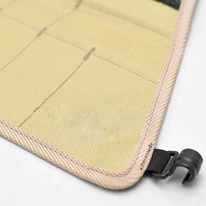BOLSA COLGANTE ORGANIZADORA PARA CAMPING CON MULTIPLES COMPARTIMENTOS - 3