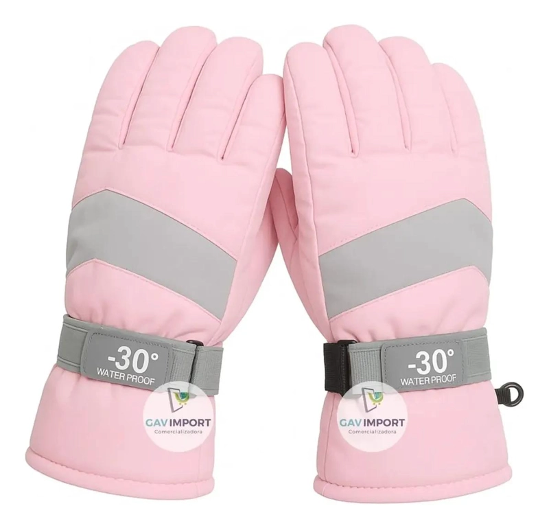 GUANTES TE RMICOS PARA NIEVE INVIERNO MUJER TALLA M RESISTENTES AL FRIO - 1