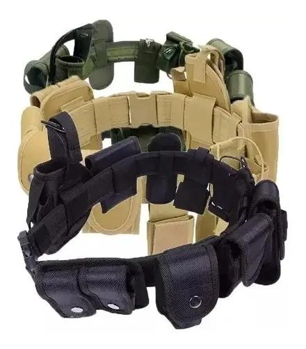 CINTURON TACTICO MULTIFUNCIONAL PARA SEGURIDAD Y USO DIARIO - 3