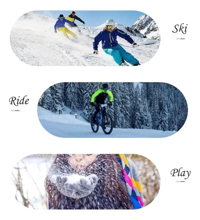 GUANTES TE RMICOS IMPERMEABLES PARA INVIERNO Y DEPORTES DE NIEVE - 3