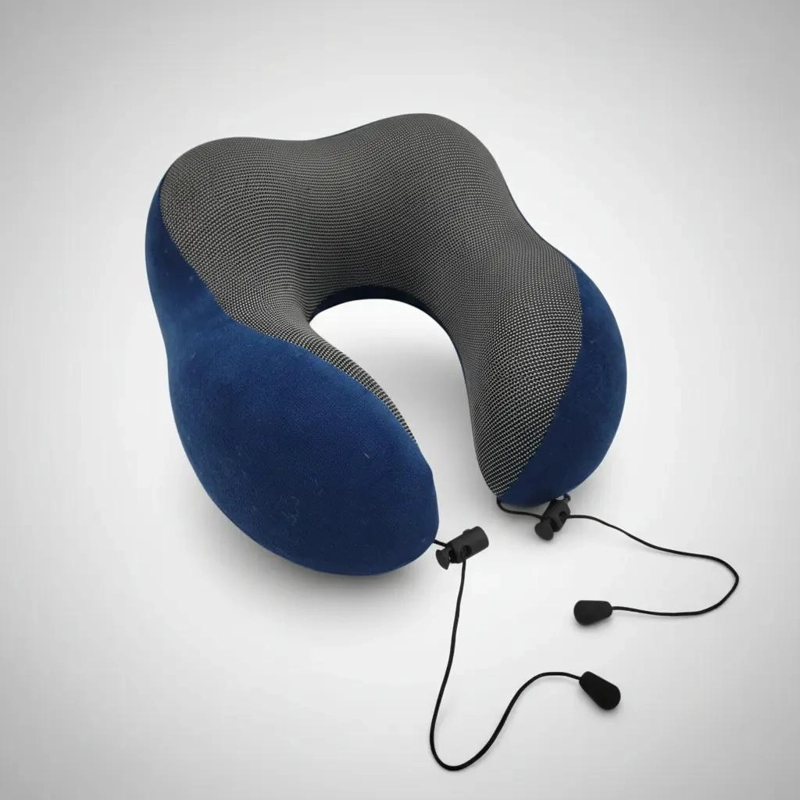 ALMOHADA ERGONOMICA PARA VIAJE CON SOPORTE CERVICAL Y DISEÑO COMODO - 3