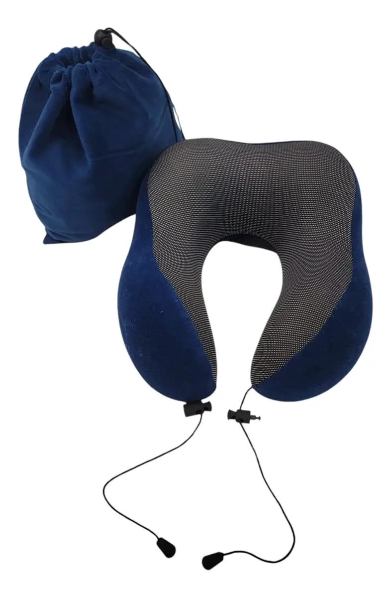 ALMOHADA ERGONOMICA PARA VIAJE CON SOPORTE CERVICAL Y DISEÑO COMODO - 5