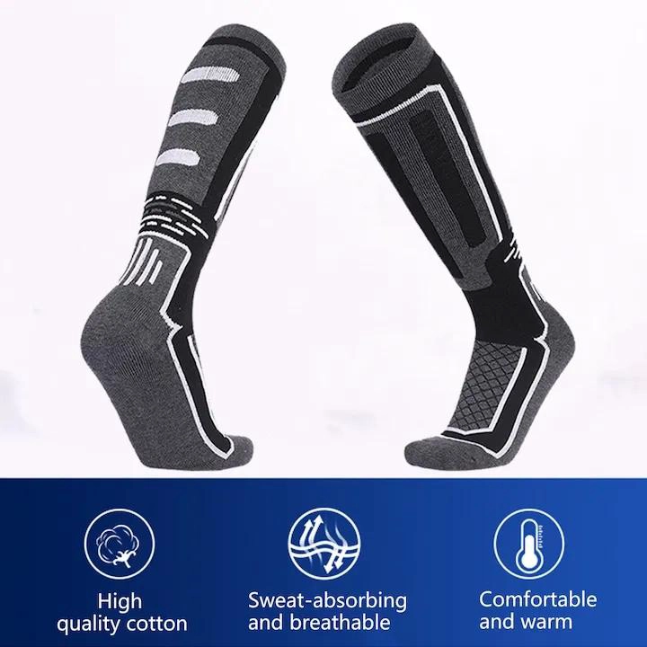 CALCETINES TE RMICOS LARGOS PARA ESQUI Y SNOWBOARD UNISEX CONFORTABLES - 3