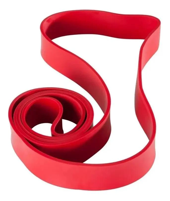 BANDA ELASTICA ROJA DE RESISTENCIA 35 LIBRAS PARA ENTRENAMIENTO Y CROSSFIT - 2
