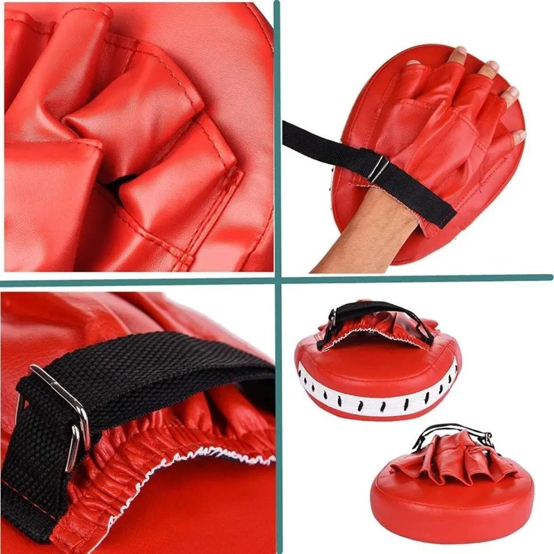 GUANTES DE PROTECCION PARA KARATE CON COJIN PARA GOLPES Y PATADAS - 4