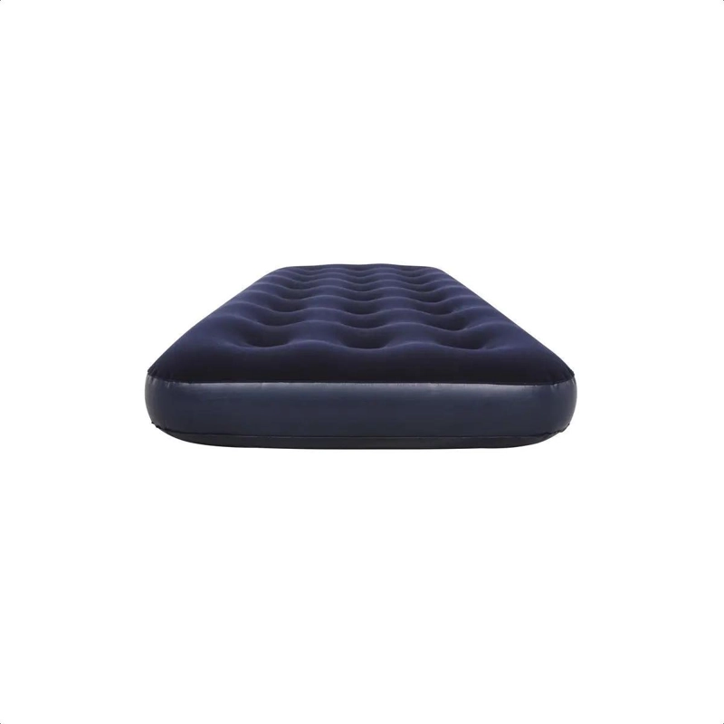 COLCHON INFLABLE INDIVIDUAL RESISTENTE Y DE ALTA CALIDAD PARA DESCANSO COMODO - 1