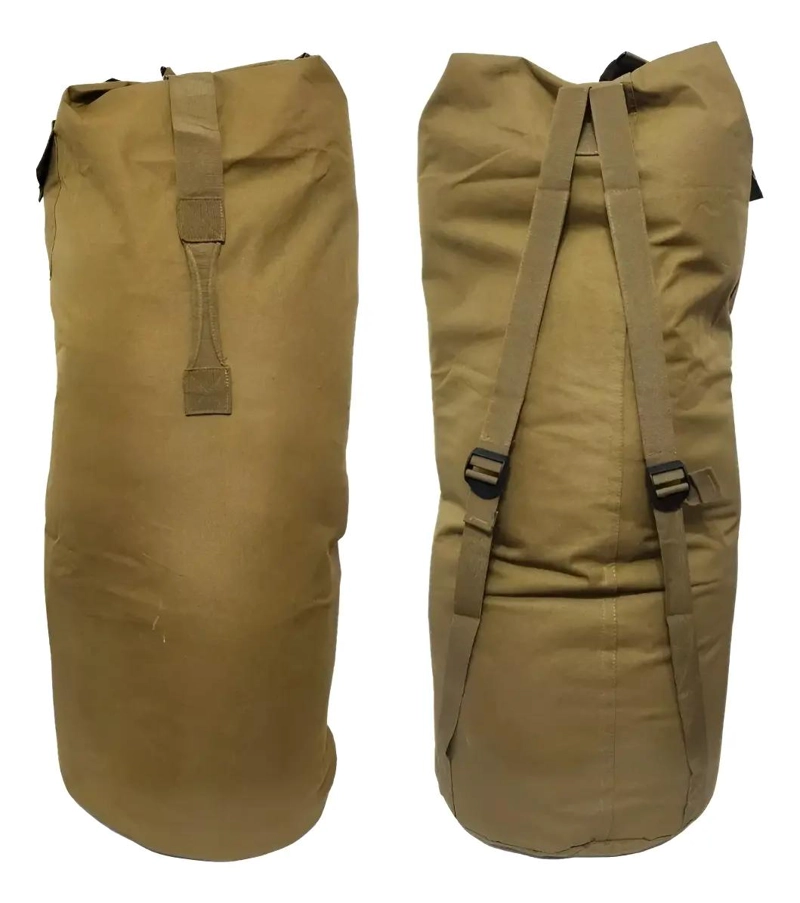 MOCHILA TIPO SACO IMPERMEABLE CON CAPACIDAD DE 90 LITROS PARA USO MILITAR - 1