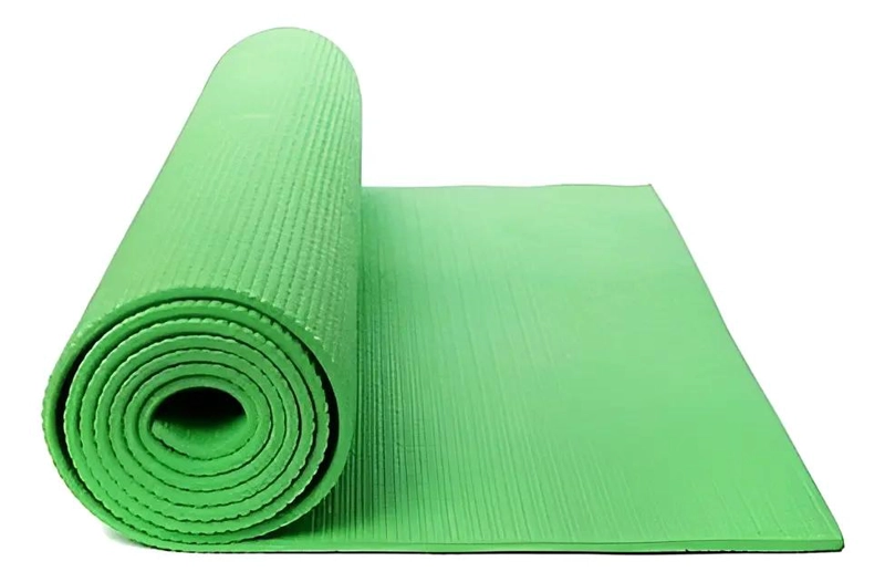 TAPETE DE YOGA ANTIDESLIZANTE DE PVC DE 6 MM PARA EJERCICIOS - 1