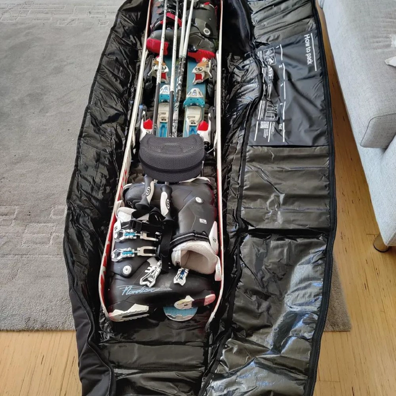 ESTUCHE RIGIDO EXTRA GRANDE PARA ANTIPARRAS DE SKI Y SNOWBOARD - 2