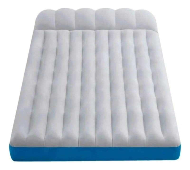 COLCHON INFLABLE DOBLE PARA CAMPING 127X193X24 CM - 2