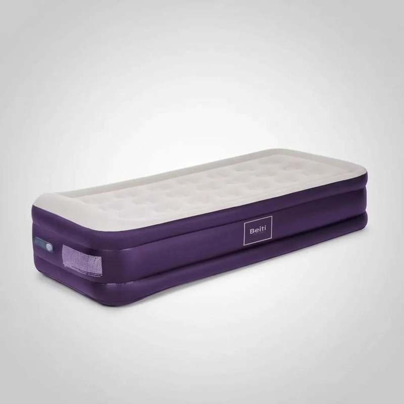 COLCHON INFLABLE ELE CTRICO PARA CAMPING DE UNA PLAZA CON ALTURA DE 45 CM - 2
