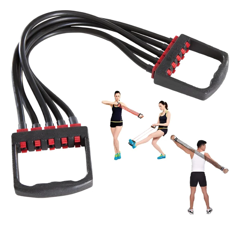 BANDAS DE RESISTENCIA CON ASAS PARA EJERCICIO Y ENTRENAMIENTO DE FUERZA - 1