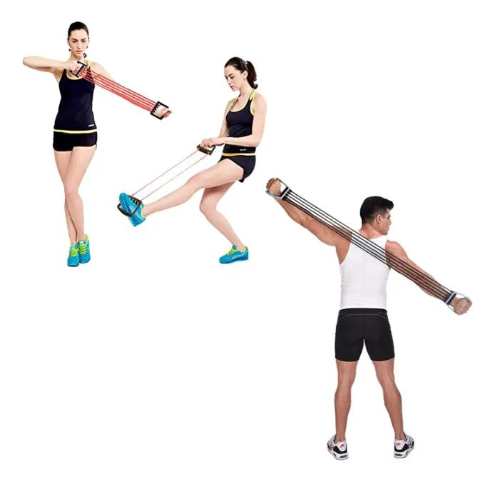 BANDAS DE RESISTENCIA CON ASAS PARA EJERCICIO Y ENTRENAMIENTO DE FUERZA - 3