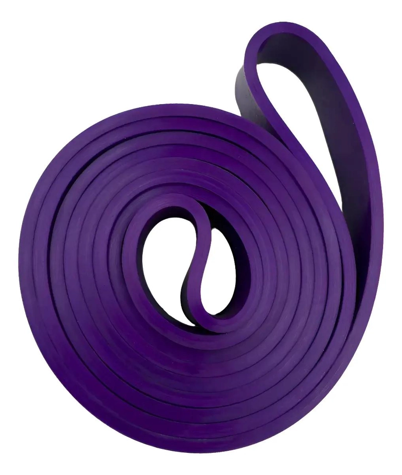 BANDA ELASTICA DE RESISTENCIA DE LATEX PARA CALISTENIA 35 KG COLOR MORADO - 1