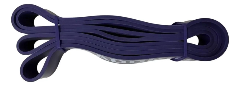 BANDA ELASTICA DE RESISTENCIA DE LATEX PARA CALISTENIA 35 KG COLOR MORADO - 2
