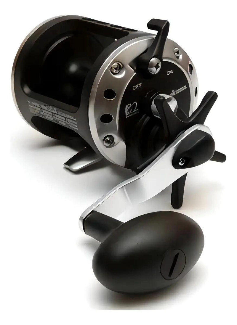 BOBINA PARA CARRETE DE PESCA CLASSIC PRO CLX-302LA COLOR NEGRO LADO DERECHO - 4