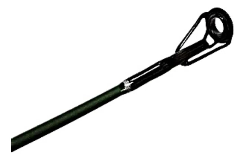 CAÑA DE PESCA SPINNING TOLTEN 1.65 METROS CON FIBRA DE VIDRIO Y 6 GUIAS - 3