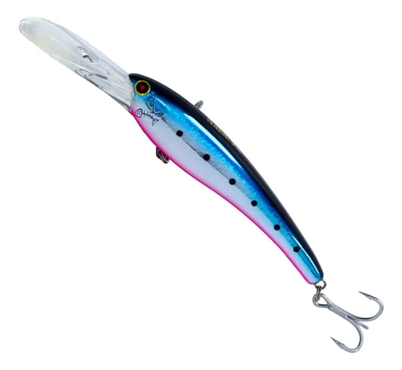 SEÑUELO PARA PESCA TROLLING DE 120 MM Y 31 GRAMOS PARA PROFUNDIDAD DE 3 A 6 M - 1
