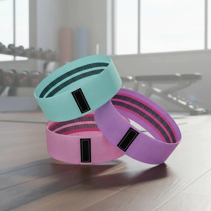BANDAS ELASTICAS PARA EJERCICIO CON RESISTENCIA DE 3 NIVELES - 2