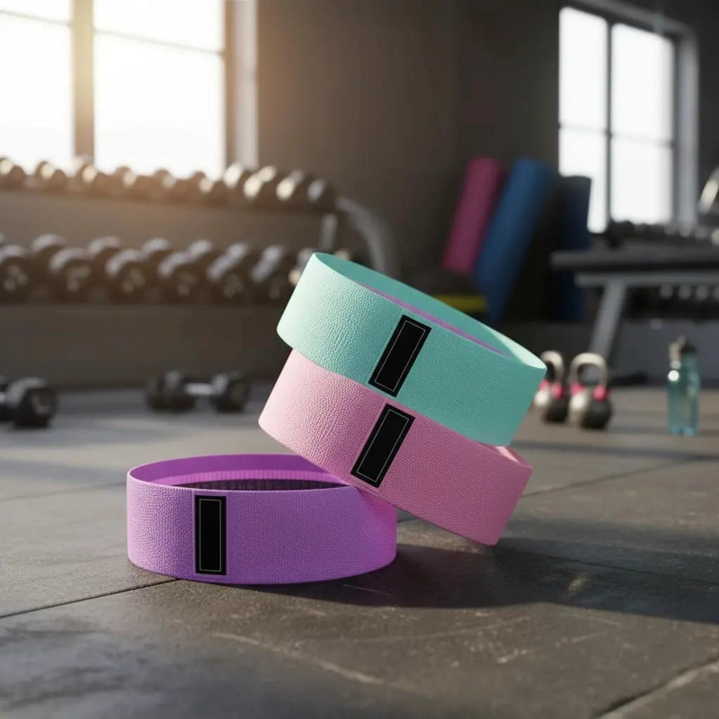 BANDAS ELASTICAS PARA EJERCICIO CON RESISTENCIA DE 3 NIVELES - 3