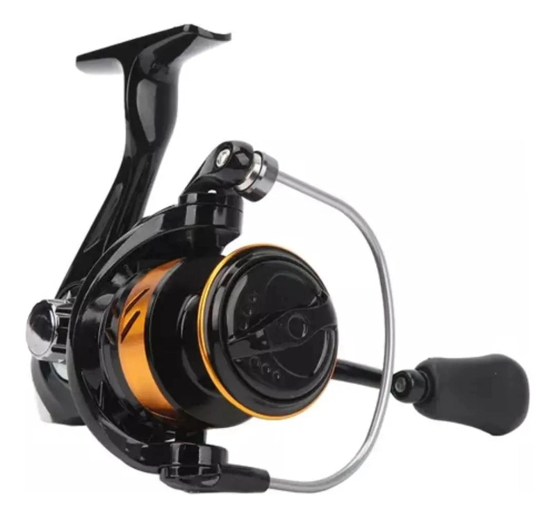 CARRETE DE PESCA FRONTAL METALICO TAMAÑO 3000 PARA PESCA DEPORTIVA - 1