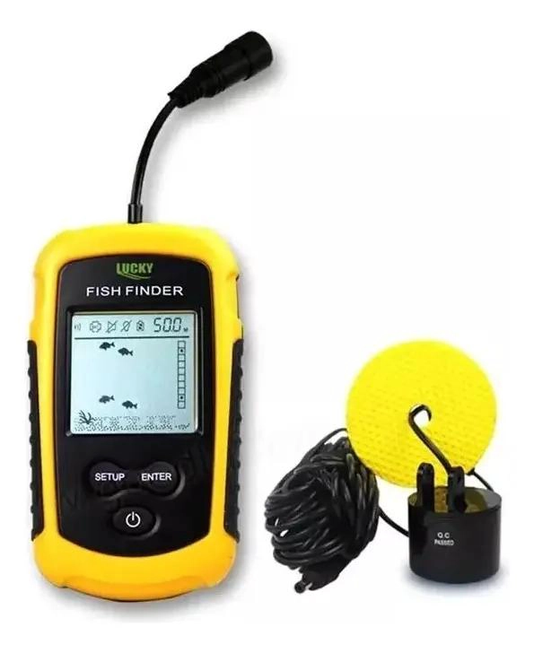 ECOSONDA PORTATIL PARA PESCA CON ALCANCE DE 100 METROS Y BUSCADOR DE PECES - 1