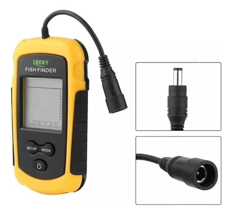 ECOSONDA PORTATIL PARA PESCA CON ALCANCE DE 100 METROS Y BUSCADOR DE PECES - 2