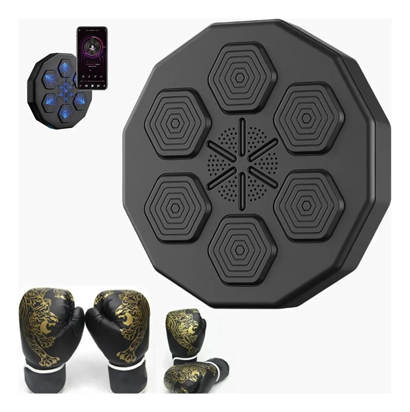 MAQUINA DE BOXEO CON MUSICA Y CONEXION BLUETOOTH PARA ENTRENAMIENTO DEPORTIVO - 1