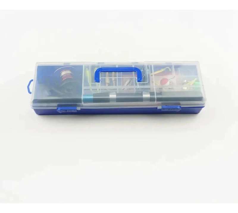 KIT COMPLETO DE PESCA CON CAÑA TELESCOPICA, CARRETE Y ACCESORIOS ESENCIALES - 3