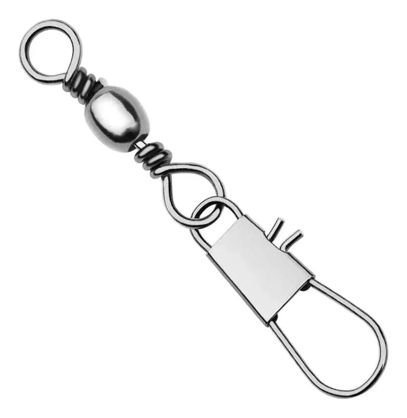 PACK DE 100 DESTORCEDORES PARA PESCA TAMAÑO 8 RESISTENTES Y DURADEROS - 1