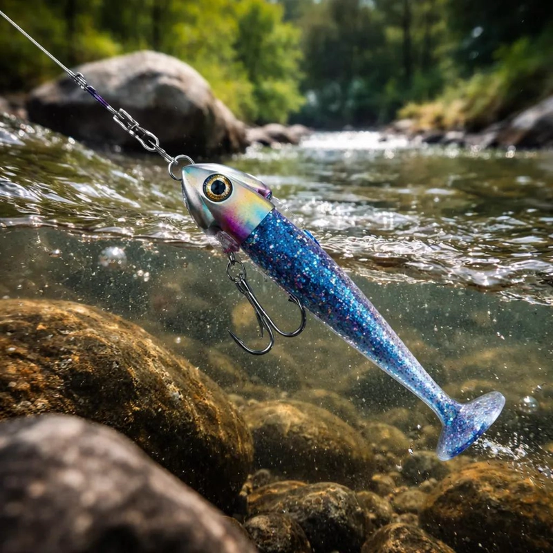 SEÑUELO DE PESCA DE VINILO JAPONE S JACK EYE FLIFRIED 40 GRAMOS - 4